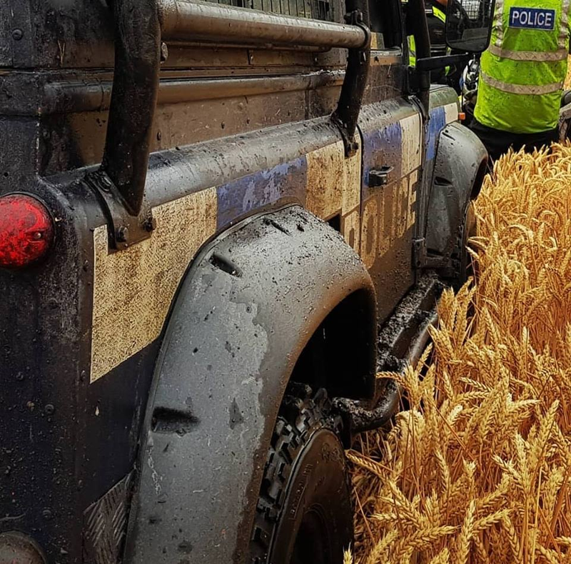 Illustration for article titled Nottinghamshire Police take the rural law enforcement seriously.